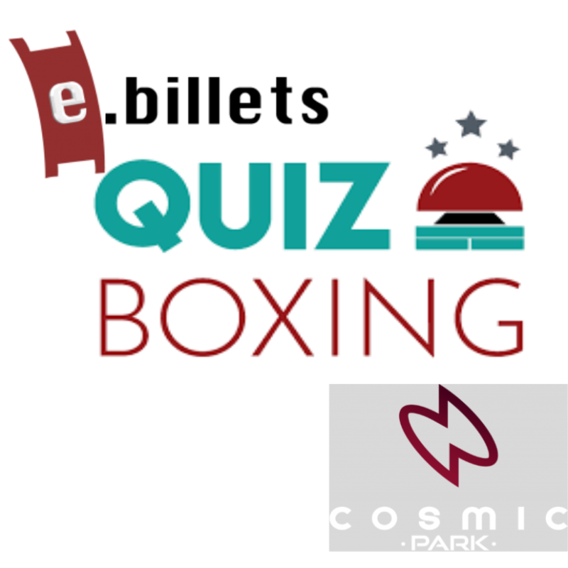 E billet quiz boxing - cosmic park 54 - 1h - valable pour 1 personne