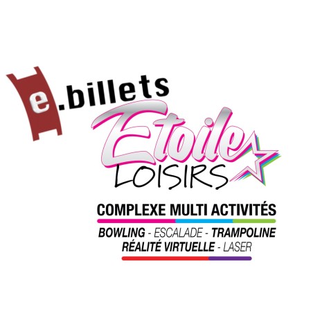 E billet etoileloisirs AUGNY  bowling-clipnclimb-airjump-laser-vr