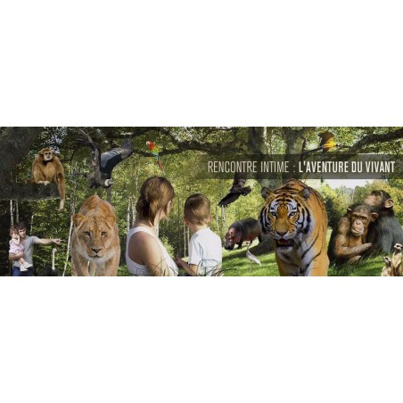 Zoo du bois d'attilly - à partir de 19 ans-sur commande 15 j de délai