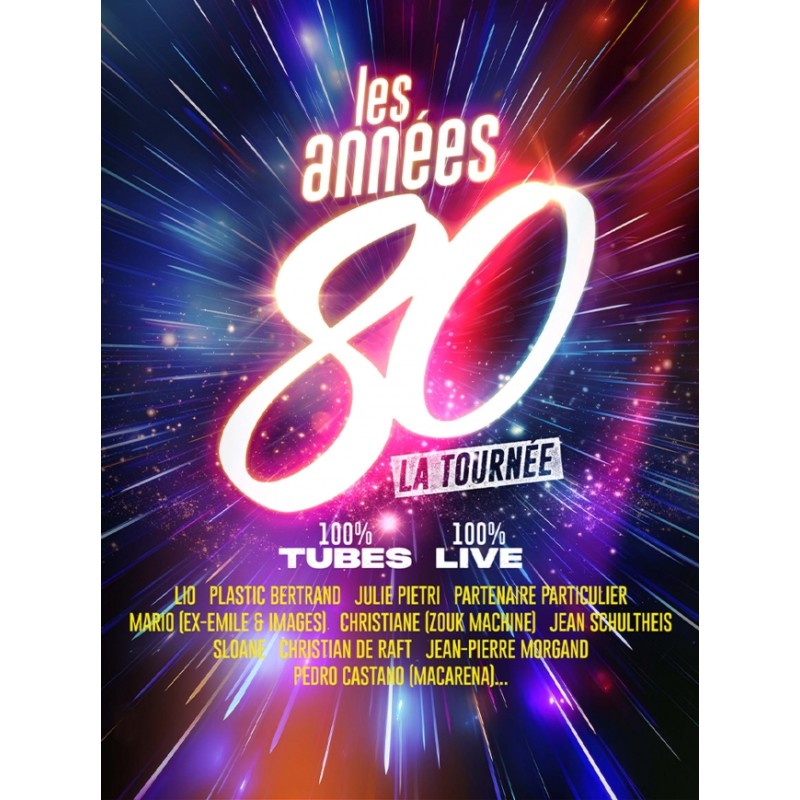 Les Années 80 La Tournée - 23.01.26 - 20h - CAT 2 - Galaxie