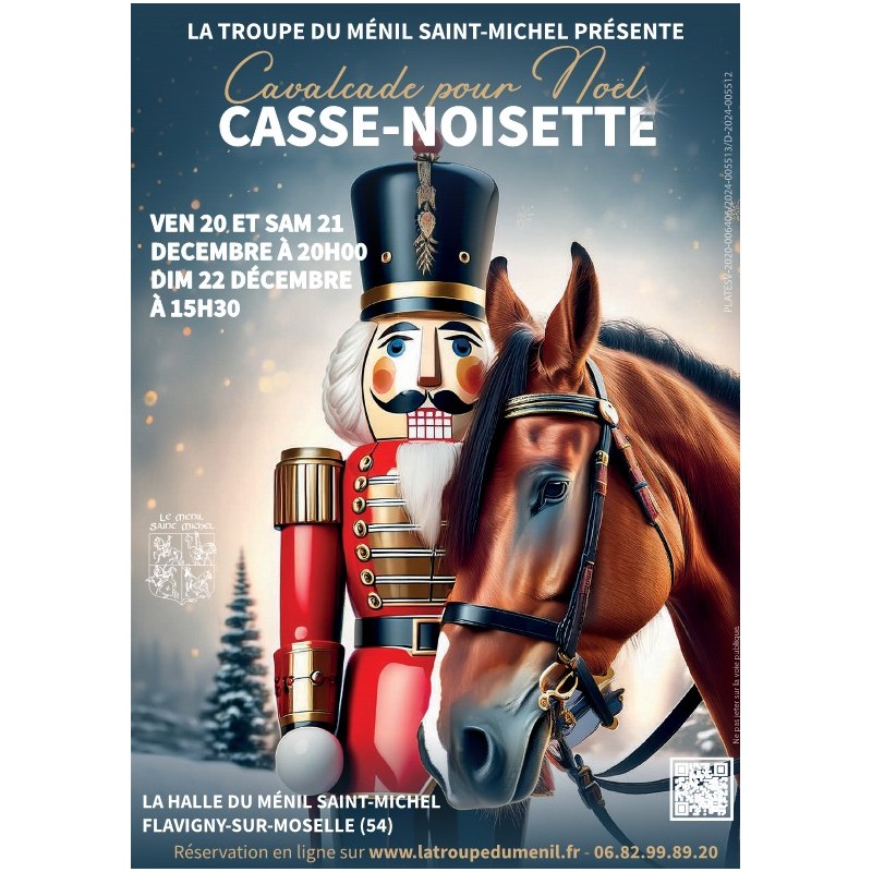 Menil St Michel - Cavalcade pour Noel - 211224 - 20h - Moins 12 ans