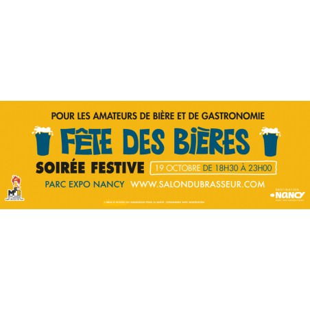 E billet fete des bieres - 19.10.24 de 18h30 à 23h