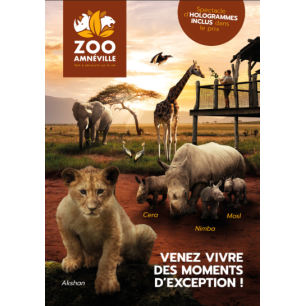 Pass annuel zoo amneville enfant - de 3 à 11 ans