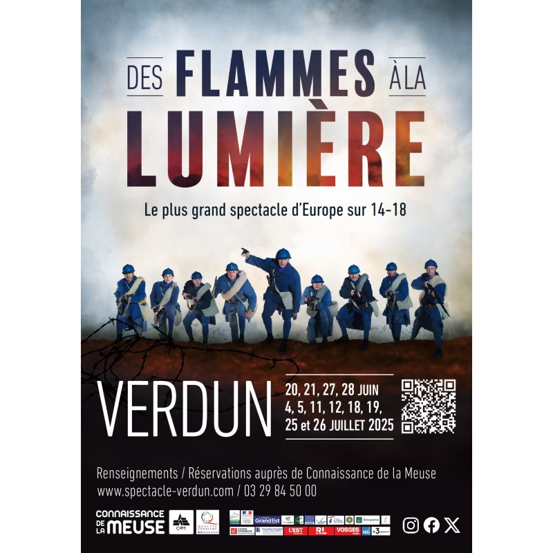 Son et lumière Verdun - 260725 - tribune dès 16 ans