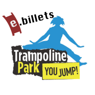 E billet Trampoline park let's jump - à partir de 5 ans